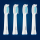 Oral-B Końcówka do szczoteczki SONIC Pulsonic Sensitive SR32-4 (4 szt.) - 1009274 - zdjęcie 2